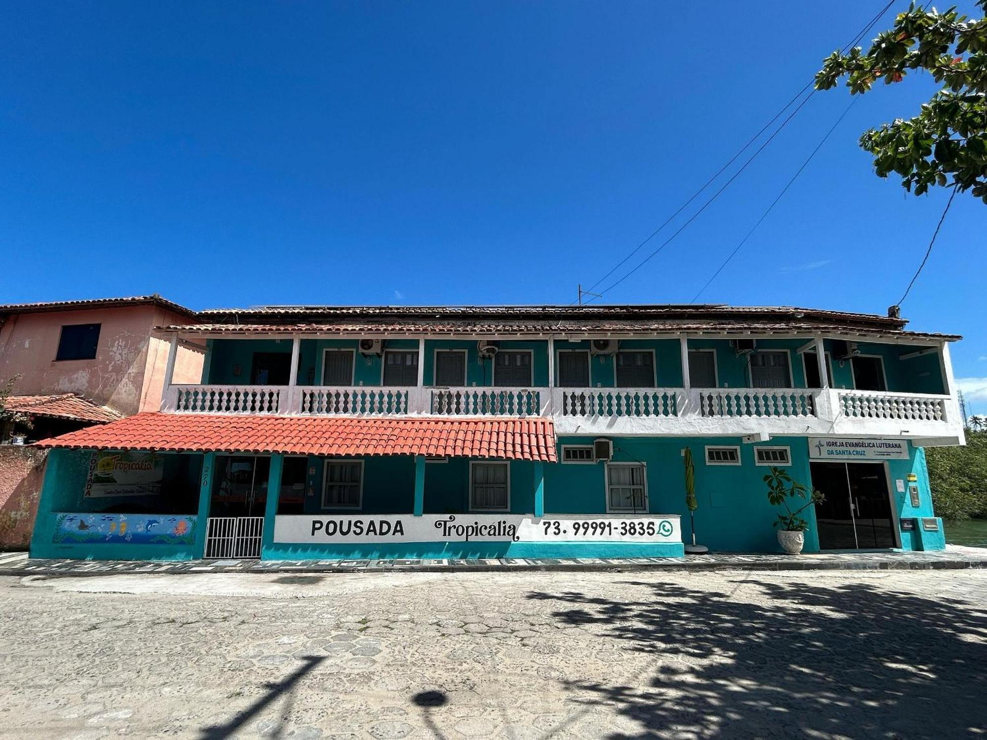Pousada Tropicalia Tranquilidade A Beira Mar Santa Cruz Cabrália Dış mekan fotoğraf